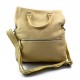 Women leather shoulder bag beige handbag leather crossbody leather tote bag clutch hobo bag satchel made in Italy leather