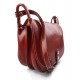 Ladies handbag leather bag clutch hobo bag shoulder bag red crossbody bag made in Italy genuine leather satchel