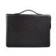 Maletin en piel genuina italiana cartera bolso cartera de cuero bolso de cuero marron oscuro