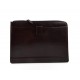 Organisateur en cuir A4 sac document porte-documents marron fonce sac dossier organisateur cuir homme cuir femme sac cartable