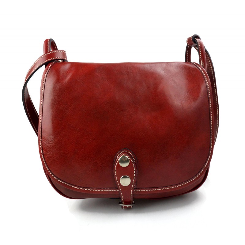 Ladies handbag leather bag clutch hobo bag shoulder bag red crossbody