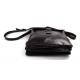 Bolso bandolera de cuero bolso espalda bolso hombre piel bolso de cuero marron oscuro