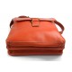 Leder umhängetasche leder gürteltasche leder hüfttasche schultertasche tragetasche orange