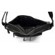 Ladies buffalo leather black handbag women purse