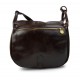 Borsa donna pelle tracolla a spalla testa moro vera pelle hobo bag made in Italy