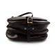 Borsa donna pelle tracolla a spalla testa moro vera pelle hobo bag made in Italy