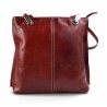 Ladies handbag red leather bag clutch backpack crossbody women