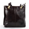 Ladies handbag dark brown leather bag clutch backpack crossbody women