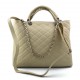 Sac femme en cuir sacoche femme sac a bandouliere sac a main beige