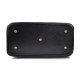 Doctor bag black leather handbag men leather bag women briefcase