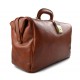 Doctor bag honey leather handbag men leather bag women briefcase