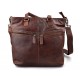 Leder damen handtasche ledertasche braun henkeltasche tragetasche leder
