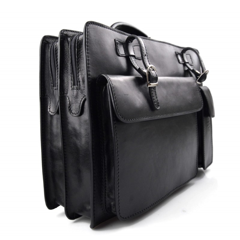 Amazon.com: Leather shoulder bag briefcase carry on messenger bag leather  ladies handbag mens office bag business document folder bag red