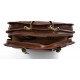 Leather shoulder bag briefcase carry on messenger bag leather ladies handbag men brown