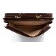 Leather shoulder bag briefcase carry on messenger bag leather ladies handbag men brown