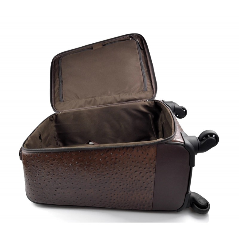 Bolsa de viaje piel mujer hombre maleta viaje bolsa equipaje cuero