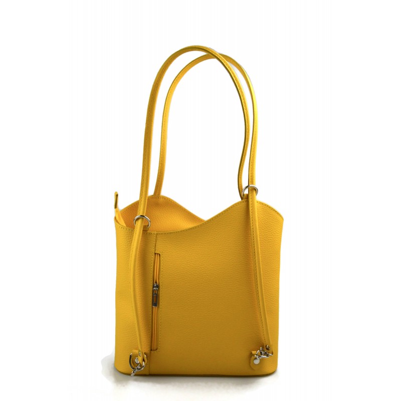 yellow leather bags uk