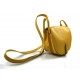 Sacoche femme sacoche jaune de cuir sac femme