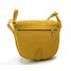 Sacoche femme sacoche jaune de cuir sac femme