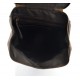 Mochila de piel vintage mochila piel lavada mochila marrón oscuro