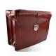 Bolso doctor en piel bolso de mano rojo de cuero doctor bag bolso de hombre