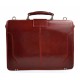 Borsa medico pelle doctor bag rosso a mano con manico e tracolla pelle