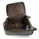 Leder reisekoffer troller grun leder reisetasche manner damen mit griff leder tasche reise tasche mit 4 rollen