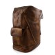 Leder rucksack braun gewaschen leder rucksack