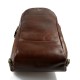 Mens waist leather women shoulder bag ladies hobo bag brown