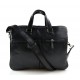 Carpeta de cuero bolso tableta piel laptop bolso notebook ipad negro