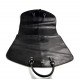 Sac en cuir vêtement cuir de voyage sac fourre-vêtement avec poignées costume sac de vêtement suspendus sac de vêtement noir