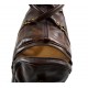 Leder reisetasche sporttasche dunkel braun damen herren schultertasche ledertasche