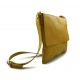 Bandoulière en cuir sac jaune homme messenger sac d'épaule cuir