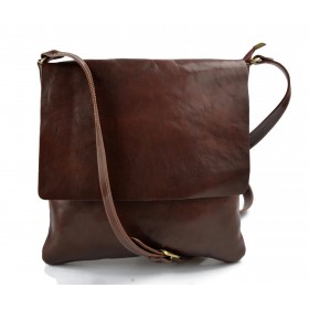 Shoulder bag for men leather brown leather crossbody bag leather