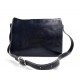 Leder messenger umhängetasche kuriertasche schultertasche messenger ledertasche leder blau