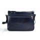 Leder messenger umhängetasche kuriertasche schultertasche messenger ledertasche leder blau