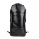 Mens waist leather women shoulder bag ladies hobo bag black