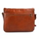 Sac messenger cuir homme cuir sac d'épaule bandoulière sac postier messenger miel