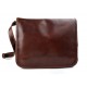 Leather messenger bag mens leatherbag brown shoulder bag