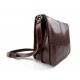 Bolso messenger de piel marron bolso de hombre piel bolso de mujer