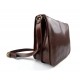 Leather messenger bag mens leatherbag brown shoulder bag