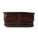 Leather messenger bag mens leatherbag brown shoulder bag