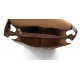 Leather messenger bag mens leatherbag brown shoulder bag