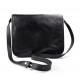 Borsa uomo messenger tracolla postino donna vera pelle nero