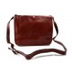 Messenger bandoulière en cuir sac en cuir sac homme messenger sac d'épaule traverser rouge