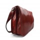 Messenger leder herren aktentasche damen rot ledertasche