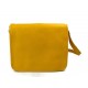 Bolso messenger de piel amarillo bolso espalda hombro mujer