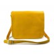 Messenger bandoulière en cuir sac en cuir sac homme messenger sac d'épaule traverser jaune