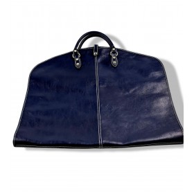 Kleidersack aus Leder Kleidersack Handgepäck-Kleidersack mit Griffen Kleidersack Kleidersack Kleidersack hängender blau