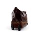 Borsone viaggio con ruote uomo donna trolley pelle morbido borsa viaggio marrone
